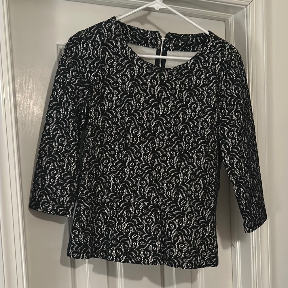 Women's J Crew Peplum Lace Top